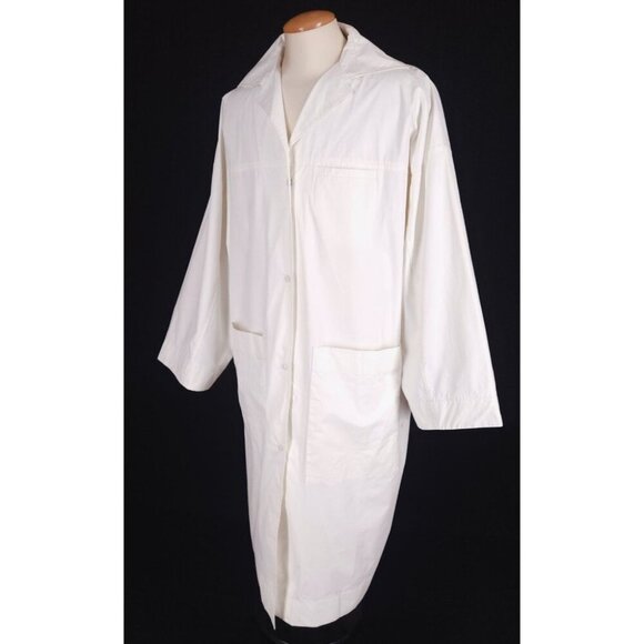Kwaidan Editions Oversized Lab Coat Size M Mens White SSENSE Exclusive $1325 - Picture 8 of 16